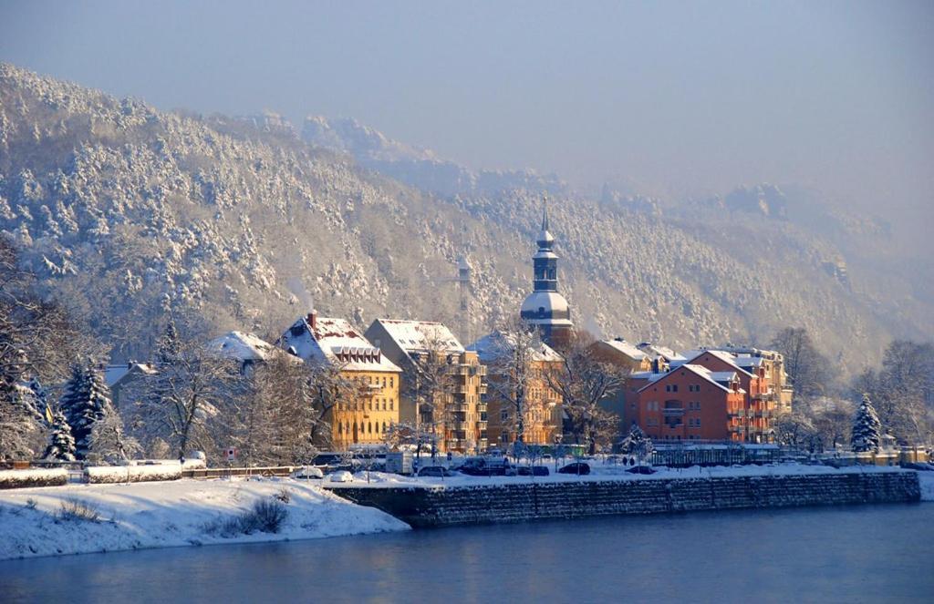 Klostrmanka - Decin, Letna公寓 外观 照片